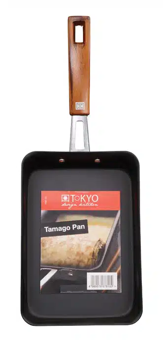 Schwarze Eierpfanne - Tamago - 19 x 13 cm – Bild 2