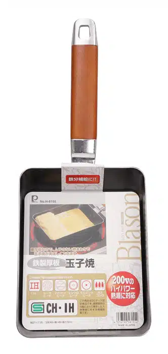 Metall Eierpfanne für Induktion - Geschirr - 19 x 14,5 x 3,5 cm – Bild 2