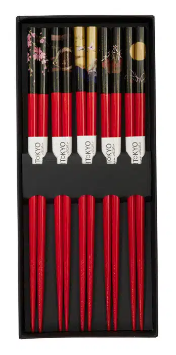 Rote Stäbchen - 5er Set – Bild 2