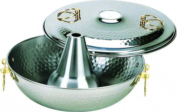 Stahl Shabu Shabu Pfanne - 26 cm – Bild 2