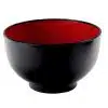 Lackierte Küchenschale – Tokyo Design Kitchen – Schwarz-Rot – 13,3 x 8,3 cm – Bild 2