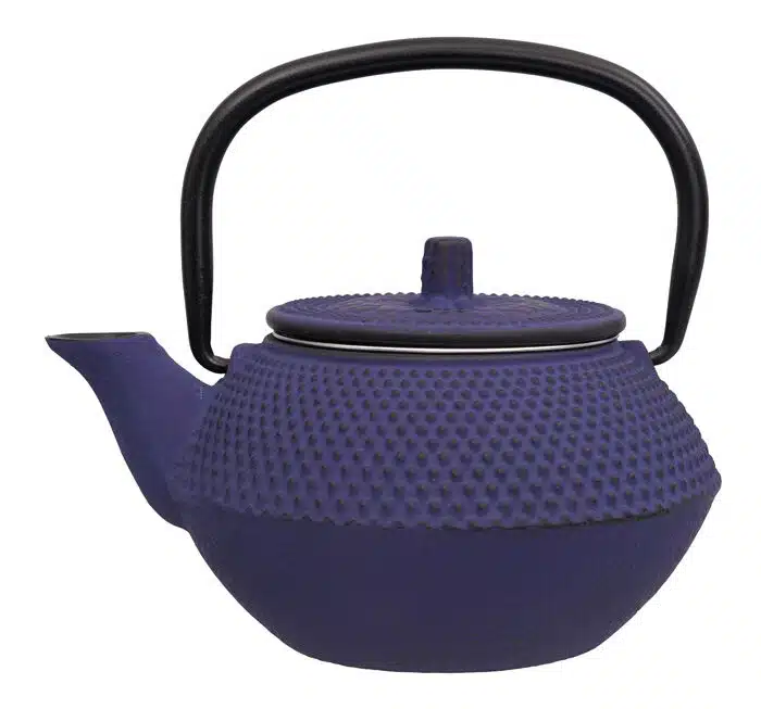Blaue Teekanne aus Gusseisen - Gusseisen - 13,5 x 11,5 x 8,5 cm 350 ml – Bild 2