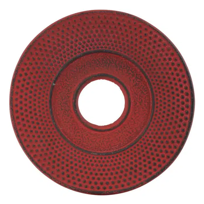 Rotguss Teekannen Untersetzer - 14cm – Bild 2