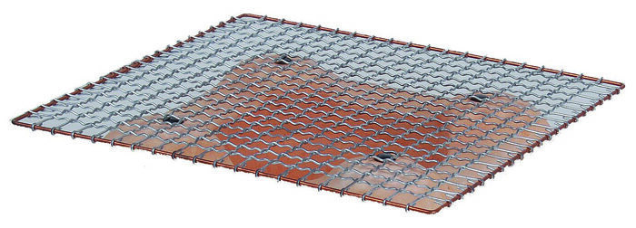 Konro Grillnetz - 15 x 15 cm – Bild 2