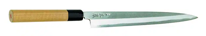 Japanisches Kohlenstoffstahl Yanagi Messer - Masamoto - 24 cm – Bild 2