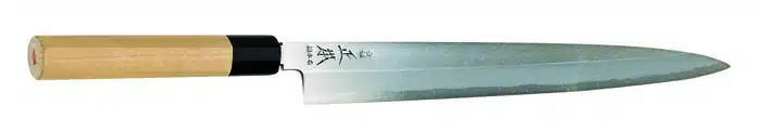 Japanisches Kohlenstoffstahl Yanagi Messer - Masamoto - 30 cm – Bild 2