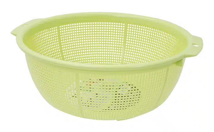 Grüne Kunststoffsiebschale - 28 x 10,8 cm – Bild 2