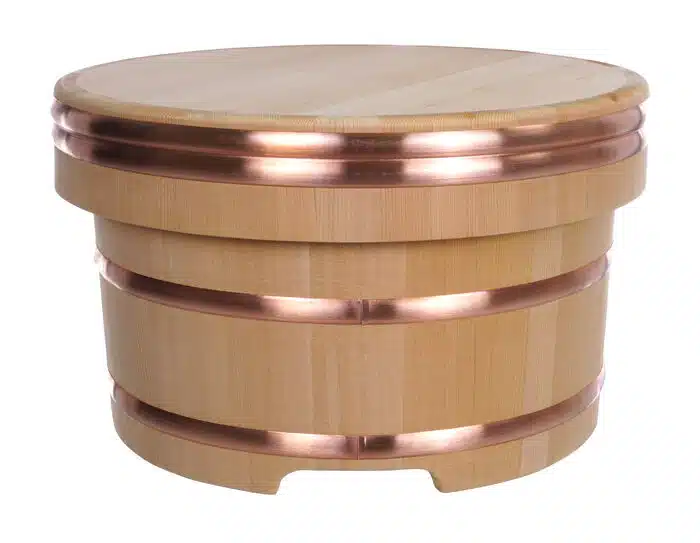 Hölzerner Edobitsu Reishalter - Holzgeschirr - 27 x 17 cm – Bild 2