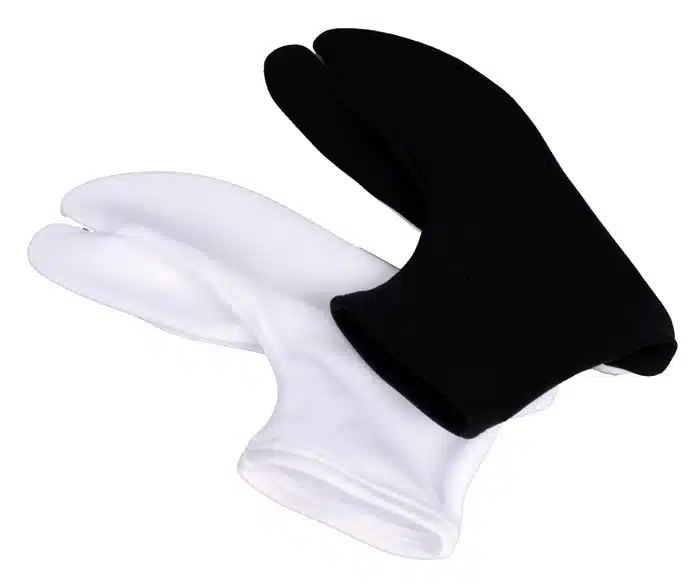 Schwarze KY Tabi Stretch Schuhe - 22,5 cm (M) – Bild 2