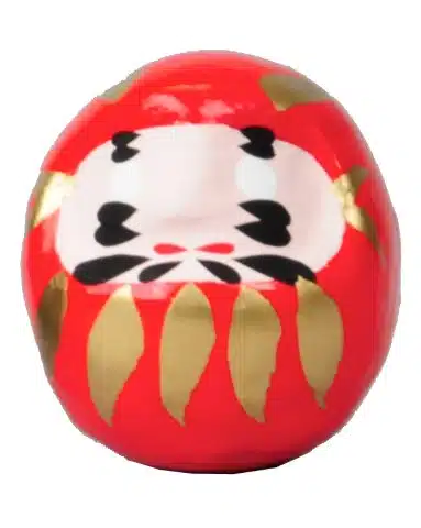 Rote Daruma Puppe - 5 cm – Bild 2