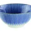 Blau / Weiße Schüssel - Gemischte Schalen - 14,8 x 6,8 cm 500 ml – Bild 2