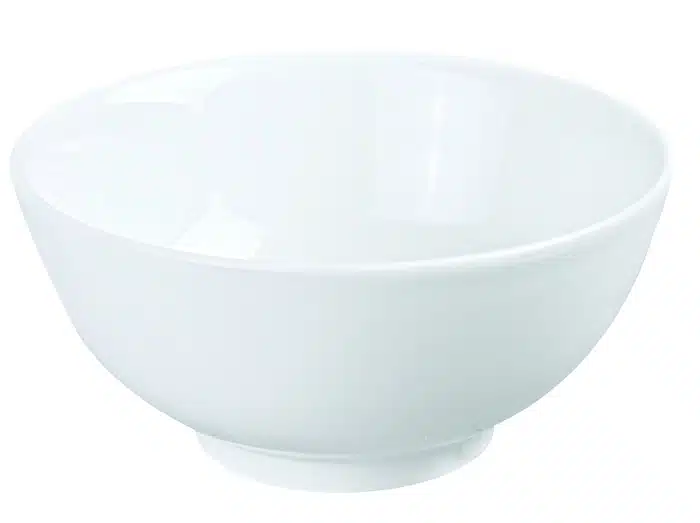 Weiße Schüssel - Weiße Serie - 17,5 x 8,3 cm 1000 ml – Bild 2