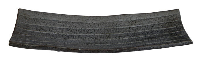 Schwarzer rechteckiger Teller - Große Teller - 31,5 x 10 cm – Bild 2