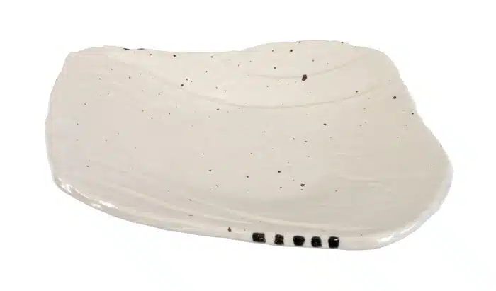 Weißer Teller - Große Teller - 21 x 17 cm – Bild 2