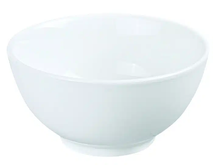 Weiße Schüssel - Weiße Serie - 12,5 x 6,3 cm 400 ml – Bild 2