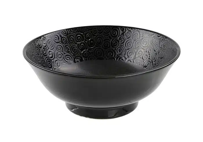 Schwarze Schale - Gemischte Schalen - 21 x 8,5 cm 1300 ml – Bild 2