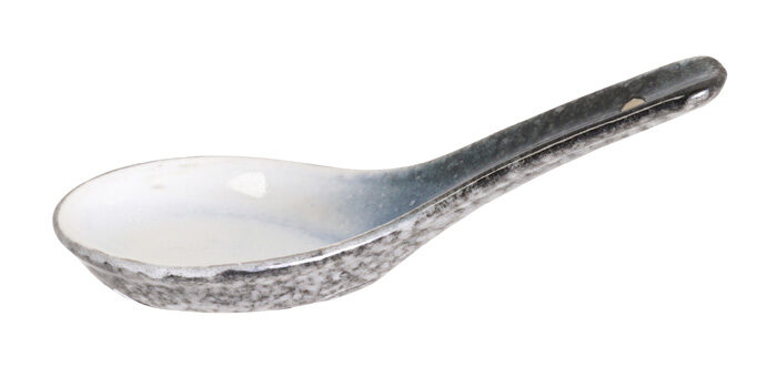 Grau / Weißer Löffel - Tajimi - 13,5 cm – Bild 2