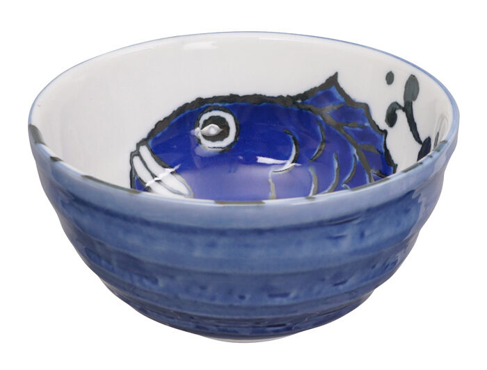 Blaue Schale - Seafood - 13,2 x 6,8 cm 500 ml – Bild 2
