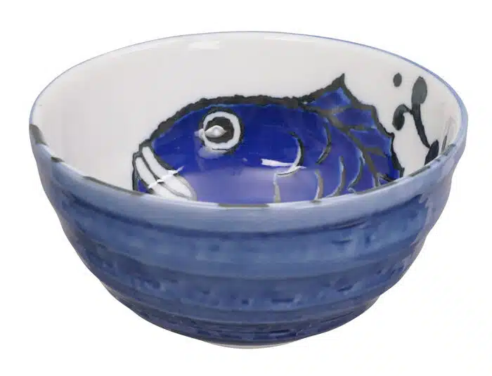 Blaue Schale - Seafood - 16 x 8,5 cm 900 ml – Bild 2