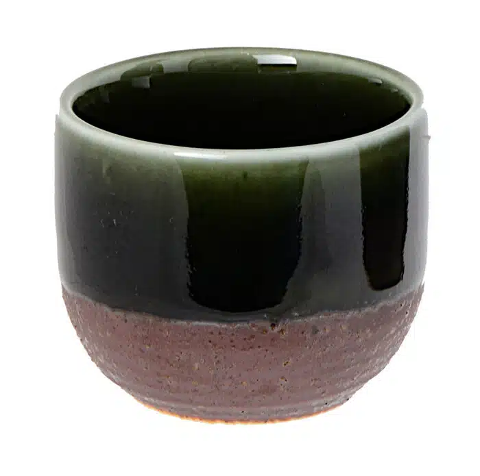 Grüne Sake Tasse - 5 x 4,2 cm – Bild 2