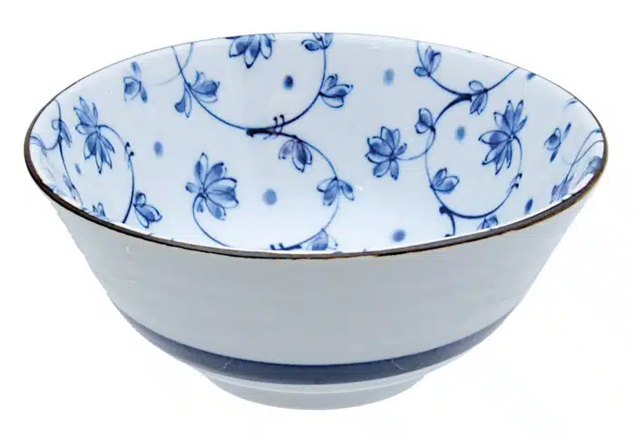 Blau / Weiße Schüssel - Gemischte Schalen - 15 x 6,5 cm 500 ml – Bild 2