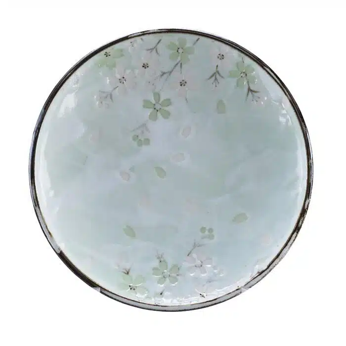 Minzgrüner Teller - Green Cosmos - 19,5 cm – Bild 2