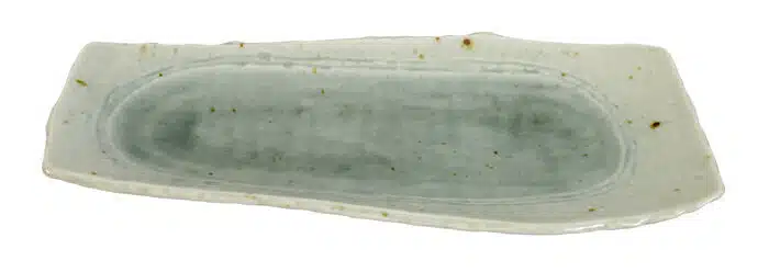 Weißer rechteckiger Teller - Große Teller - 32,4 x 16 cm – Bild 2