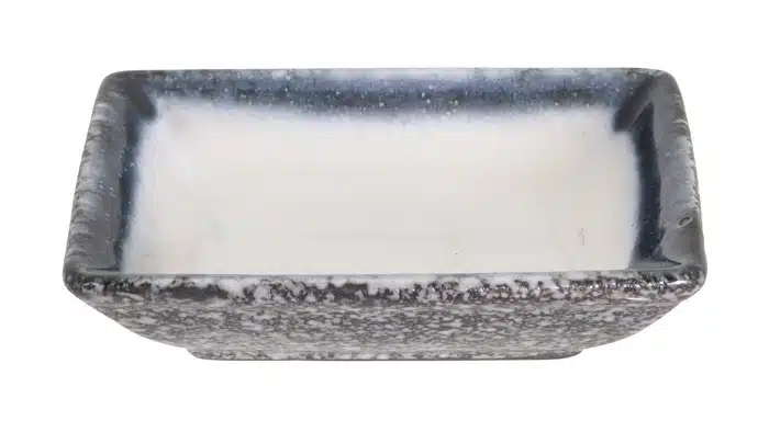 Grau / Weiße Schüssel - Tajimi - 9,5 x 7 x 2,5 cm – Bild 2