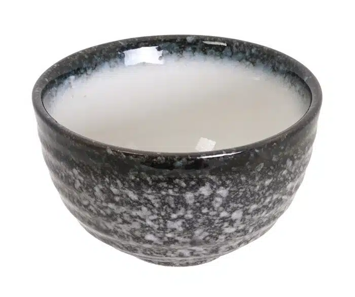 Grau / Weiße Schüssel - Tajimi - 11 x 6,5 cm 350 ml – Bild 2