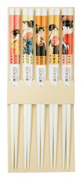 Tokyo Design Studio - Eetstokjes - Cadeauset/5 - Geisha White