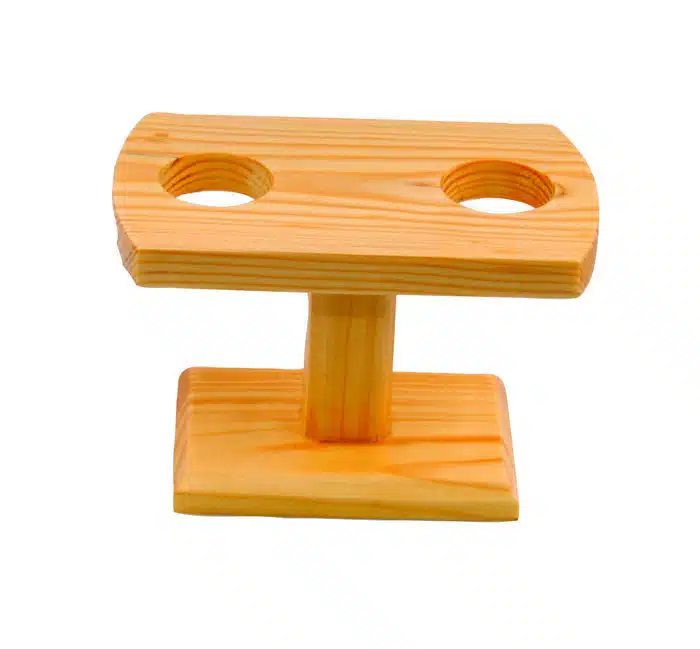 Hölzerner Sushi-Rollen Halter - Holzgeschirr - Set für 2 Stück – Bild 2