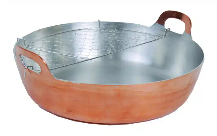 Tempura Kupfer Bratpfanne - 42 cm – Bild 2