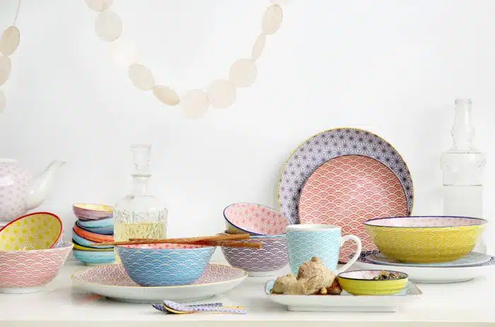 Star / Wave Cups Set 8.3x6.5cm 180ml 4Stk. Set – Bild 3