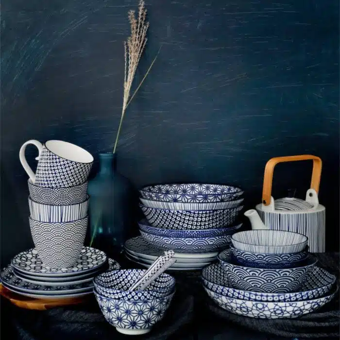 Tokyo Design Studio - Nippon Blue - Speiseteller - Stern - 25,7 x 3cm – Bild 2