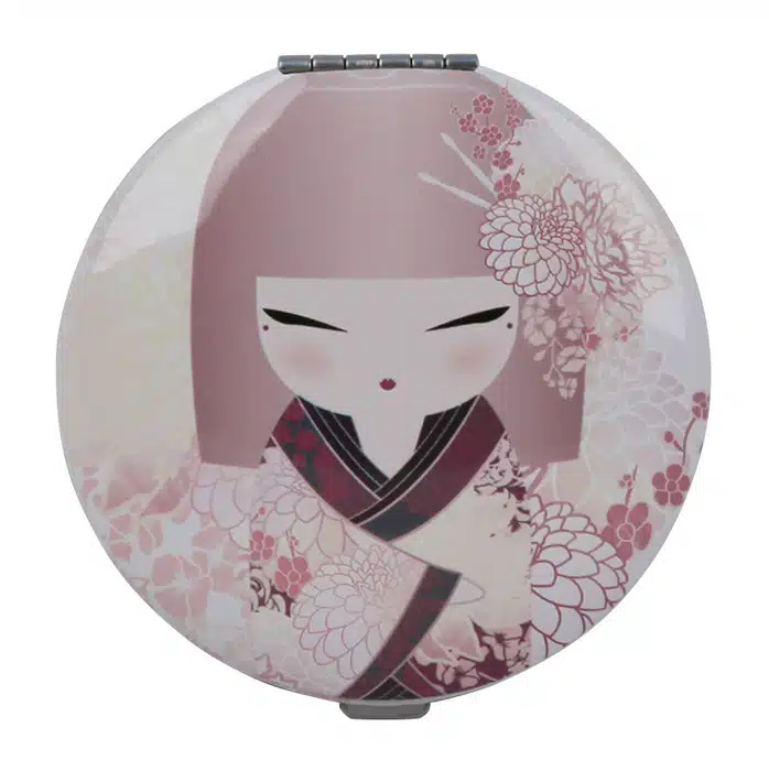 Pinker Hideka Taschenspiegel - Kimmidoll