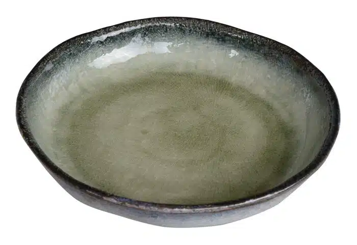 Grüner Teller - Yamasaku - 21,5 x 4 cm