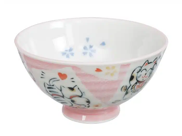 Rosa Schüssel - Kawaii - 11,2 x 6 cm 250 ml