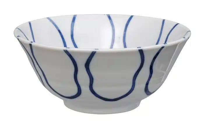 Blau / Weiße Schüssel - Gemischte Schalen - 15 x 7 cm 500 ml