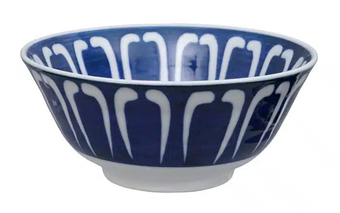 Blau / Weiße Schüssel - Gemischte Schalen - 15 x 7 cm 500 ml