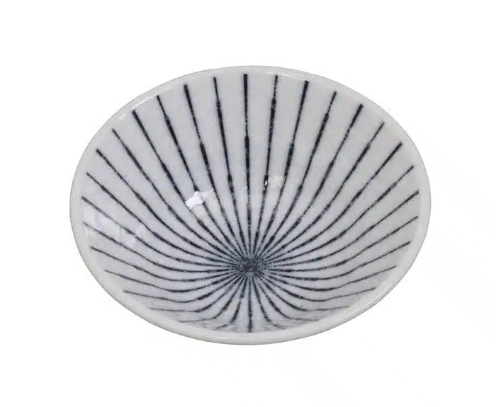 Blau / Weiß Schüssel - Tokusa Weiß - 10,8 x 4 cm 150 ml
