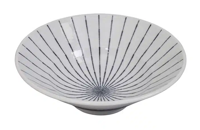 Blau / Weiß Schüssel Tokusa Weiß - 24 x 8 cm 1300ml