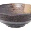 Braune Schüssel - Minoyaki - 24 x 8,5 cm 1500 ml