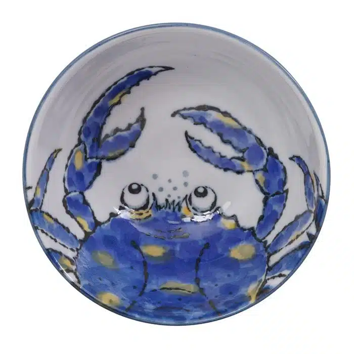Blaue Schale - Seafood - 13,2 x 6,8 cm 500 ml