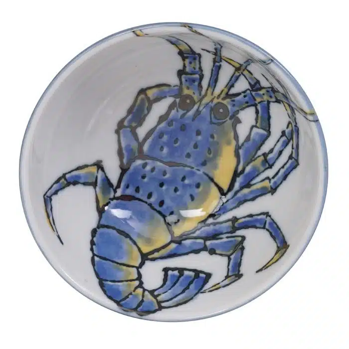 Blaue Schale - Seafood - 16 x 8,5 cm 800 ml