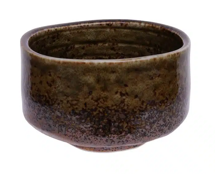 Grün / Braune Schüssel - Matcha - 12 x 7,5 cm 500 ml