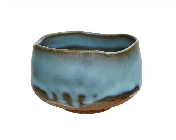 Blaue Schale - Matcha - 11,5 x 7,5 cm 500 ml