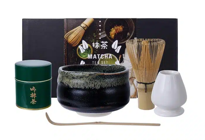 Shainkai Geschenkset - Matcha - 5-teiliges Set - 10,8 x 6,8 cm