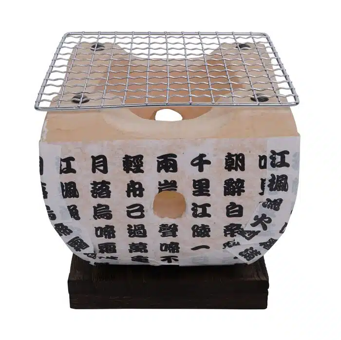 Konro Grill mit Netz - 15 x 15 cm