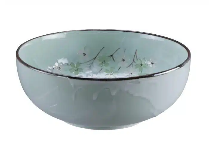 Minzgrüne Schale - Green Cosmos - 25 x 8 cm 2500 ml