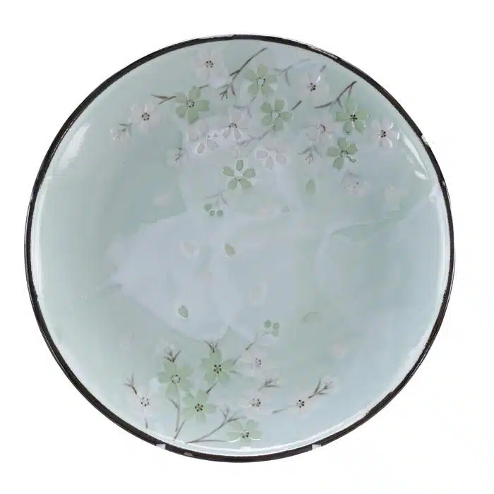 Minzgrüner Teller - Green Cosmos - 29 x 3,5 cm